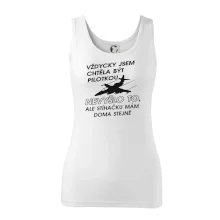 Chtěla jsem být pilotkou stíhačku mám doma