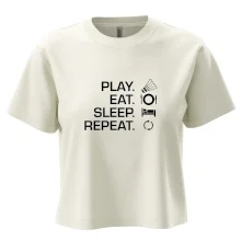 Play Eat Sleep Repeat badminton