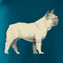 Vintage French bulldog
