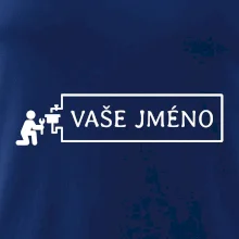 Instalatér - jméno v rámečku