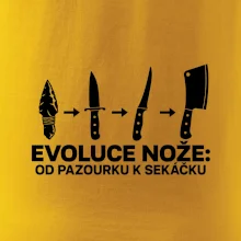 Evoluce nože od pazourku k sekáčku