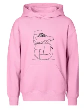 Fotbalový míč kopačka jedním tahem