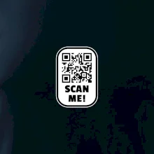 Kšiltovka Scan Me QR kód