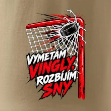 Hokejový střelec vymetá vingly