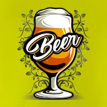 Beer sklenice s nožkou