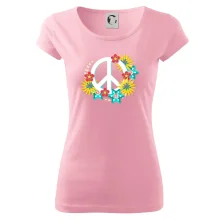 Peace symbol abstraktní