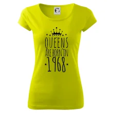 Queens are born in 1968