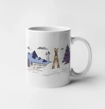 Panorama lyžování