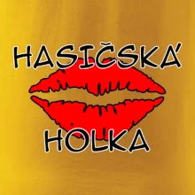Hasičská holka - pusa