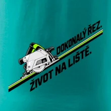 Dokonalý řez život na vodicí liště