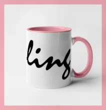 Bowling nápis psací