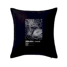 Mikulov - vrstevnice v obdélníku