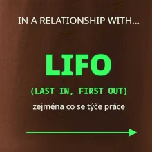 In a relationship with LIFO