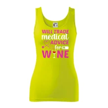 Will trade medical advice for wine