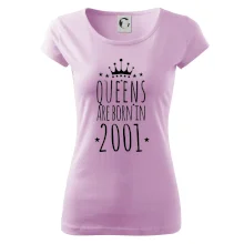 Queens are born in 2001