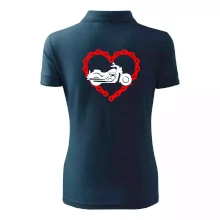 Moto srdce řetěz - chopper