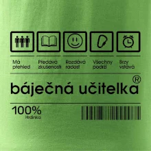 Čárový kód  - Báječná učitelka