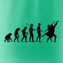 Evoluce tanec - tančící dvojice