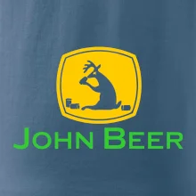 John Beer jelen s pivem