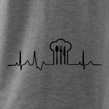 EKG kuchař čepice a příbory