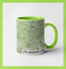 Hrnek - Jizerské hory mapa