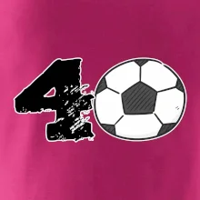 Fotbal kulaté narozeniny 40