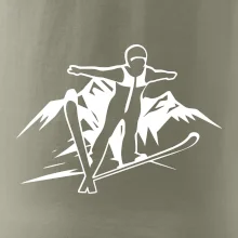 Letící skokan bílý