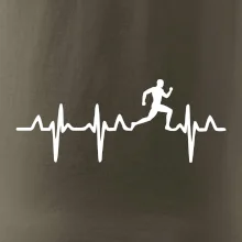 EKG běžec - muž