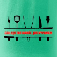 Griluju tak dobře, jak vypadám