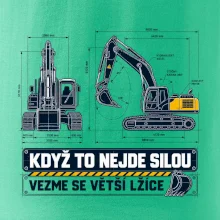 Když to nejde silou vezme se větší lžíce