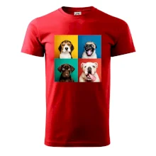 Psi štěňata koláž