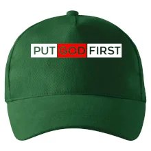 Put God first obdélník Put God first obdélník