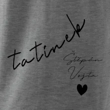 Mikina tatínek  se jmény dětí