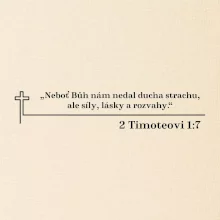Citáty z bible - 2 Timoteovi 1:7