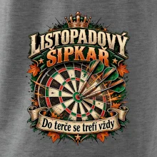 Listopadový šipkař mistr terče