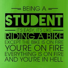 Being a student - bike