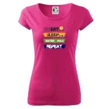 Eat sleep watter polo barevné