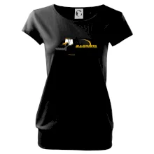 Bagrista v kruhu - vlastní nápis