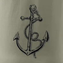 Kotva kreslená tužkou