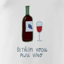 Šetřím vodu piju víno (studio-arte.cz)