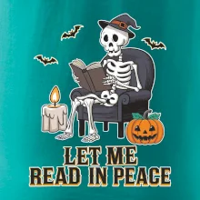 Let me read in peace