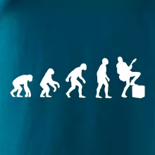 Evoluce kytarista - noha na kombu
