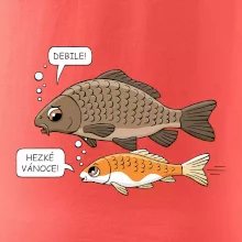 Hezké Vánoce Kapr a Koi kapr (Hana-creative)