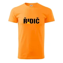 Řidič nápis Řidič nápis