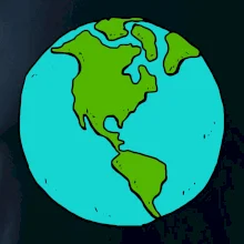 Planeta na prsu - Amerika