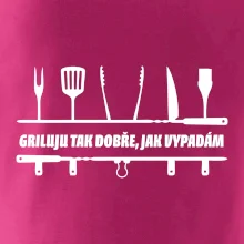 Griluju tak dobře, jak vypadám