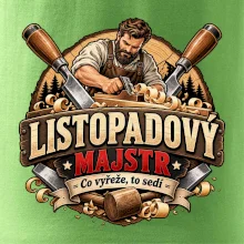 Listopadový truhlář mistr dřeva a hoblíku