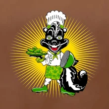 Skunk kuchař (Pecka design)