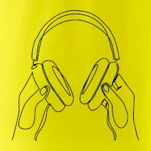 Sluchátka  jedním tahem