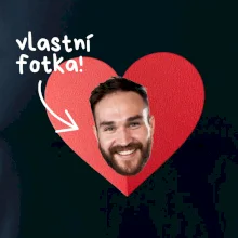 Vlastní fotka v srdci